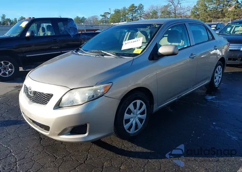 2009 Toyota Corolla Le z USA, uszkodzony, nr VIN 2T1BU40E89C159738